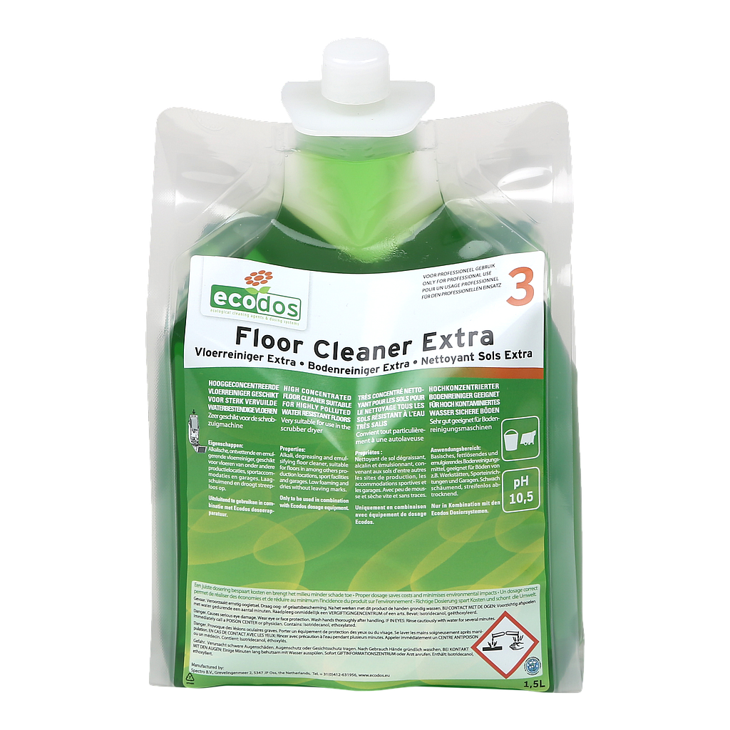 Ecodos Vloerreiniger Extra  - 2 x 1.5L