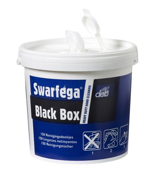 Swarfega Black Box -150 doeken