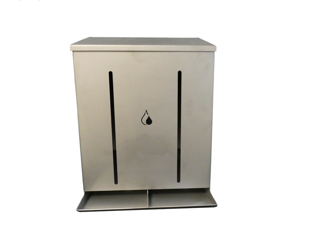 Dispenser disposables RVS 2 producten