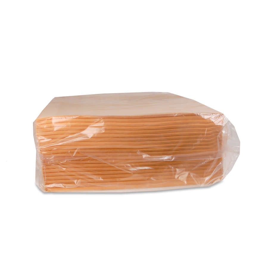 Dweil oranje, non-woven 40x70cm, pak 10 kg