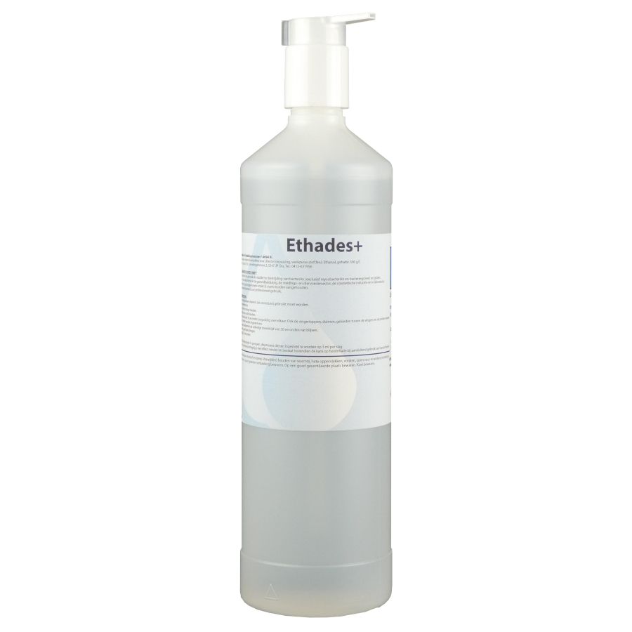 Ethades+ (Alcohol Gel) - fles 1ltr - pomp