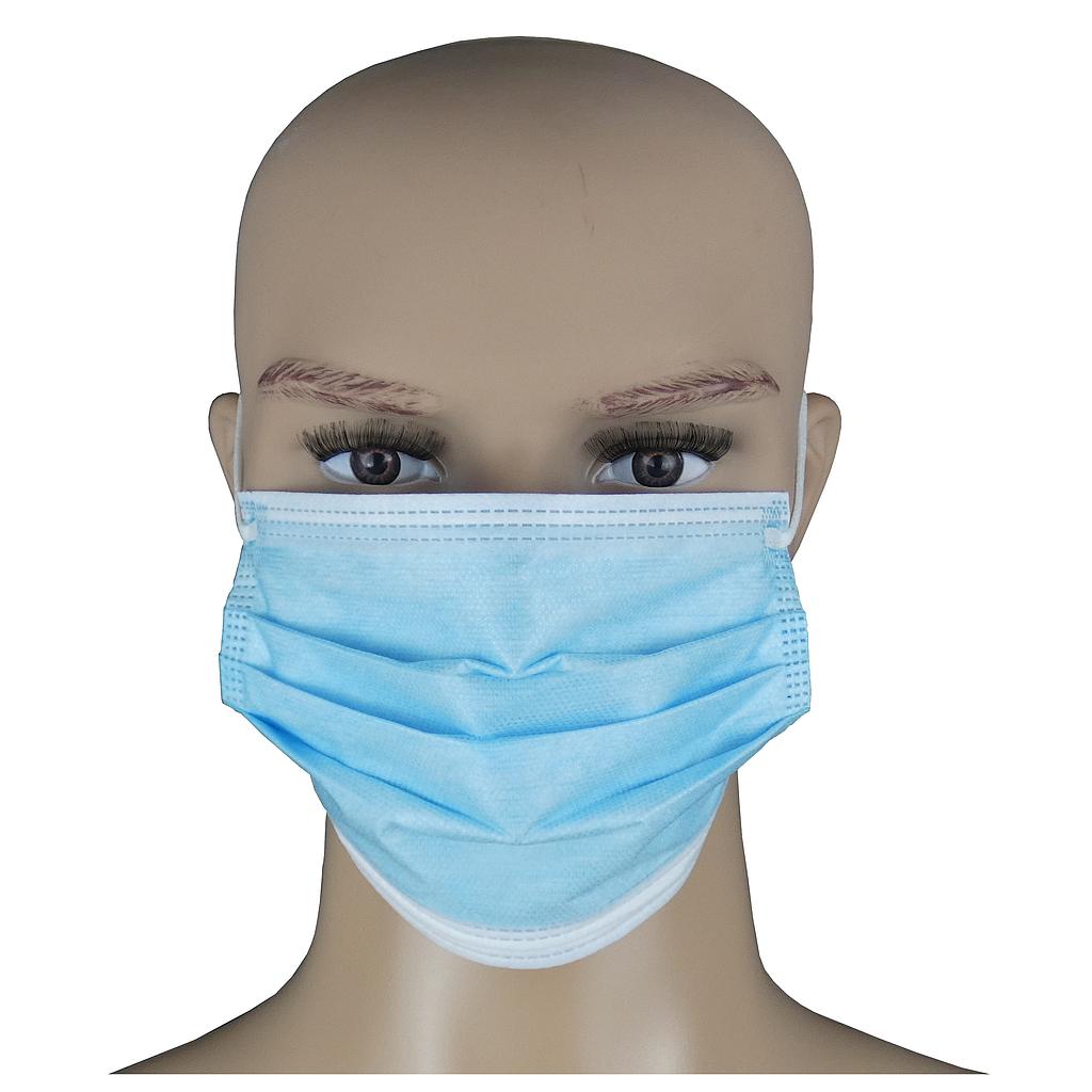 ​​​​​Mondmasker 3-laags, type IIR (medisch) met elastiek 1000stk's****