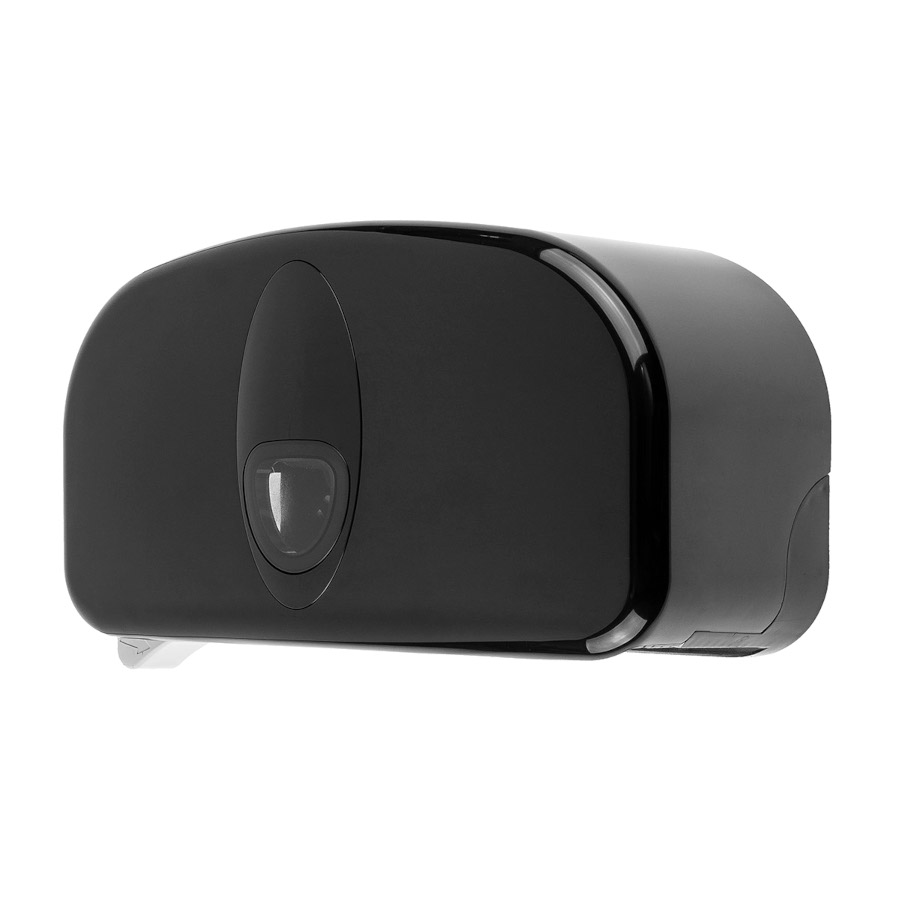 ​2 rolshouder kunststof - 2020 Duo zwart (standaardrollen)