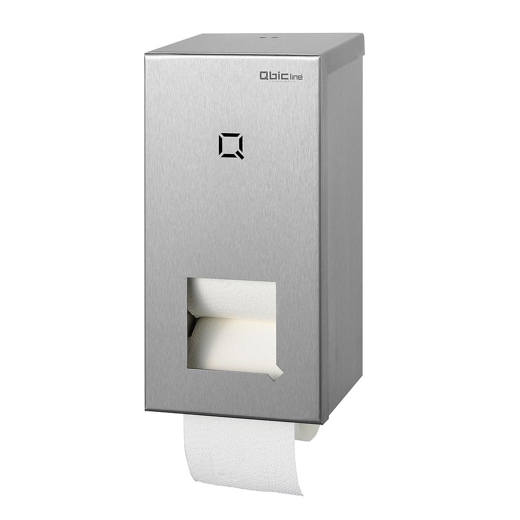 ​Qbic RVS Doprol Toiletrolhouder