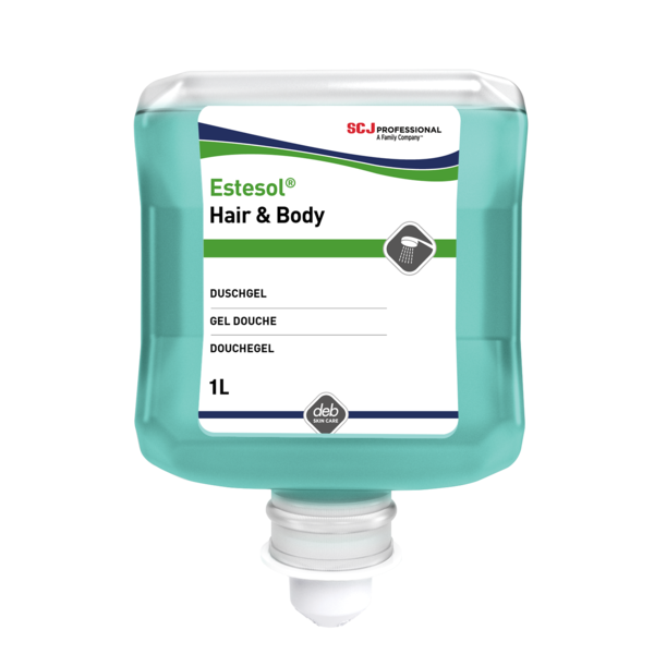 ​DEB Estesol Hair & Body, Doos 6* 1L