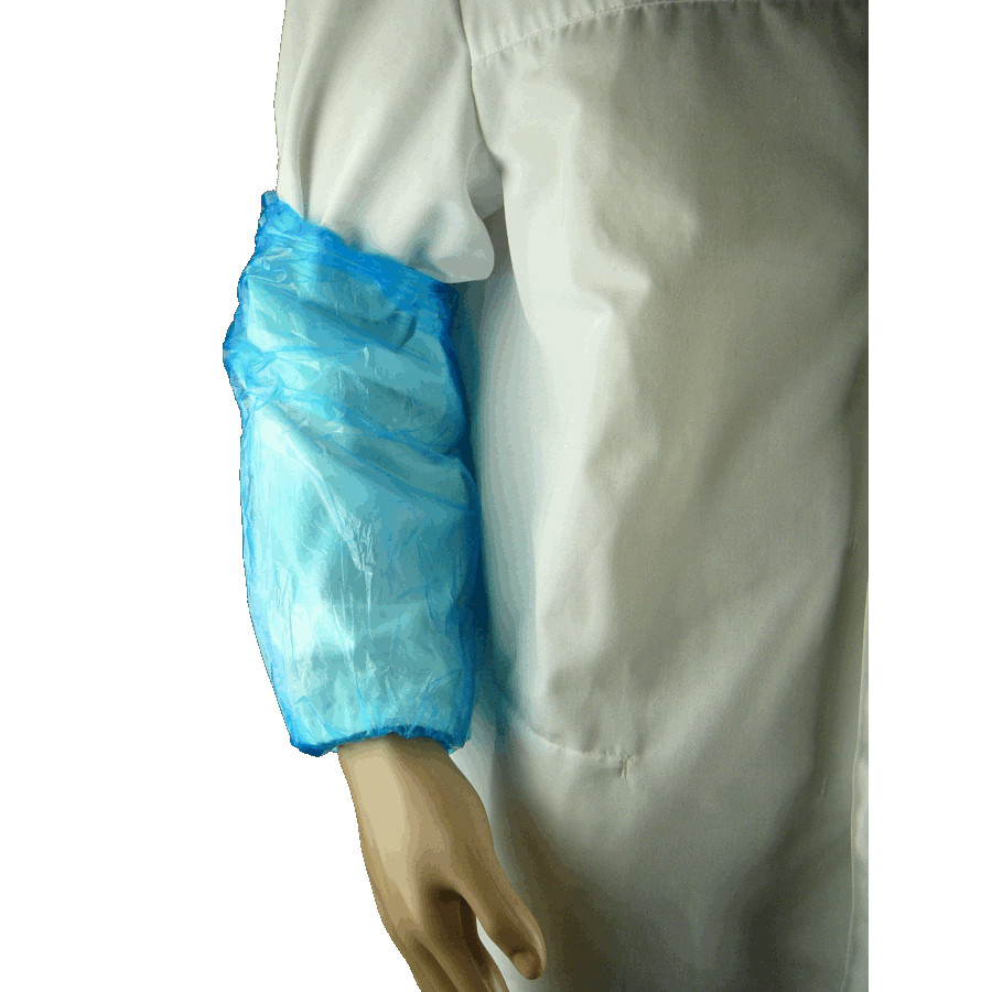 Mouwovertrek PE T20- Hand made blauw 20*40cm doos 2000 stuks