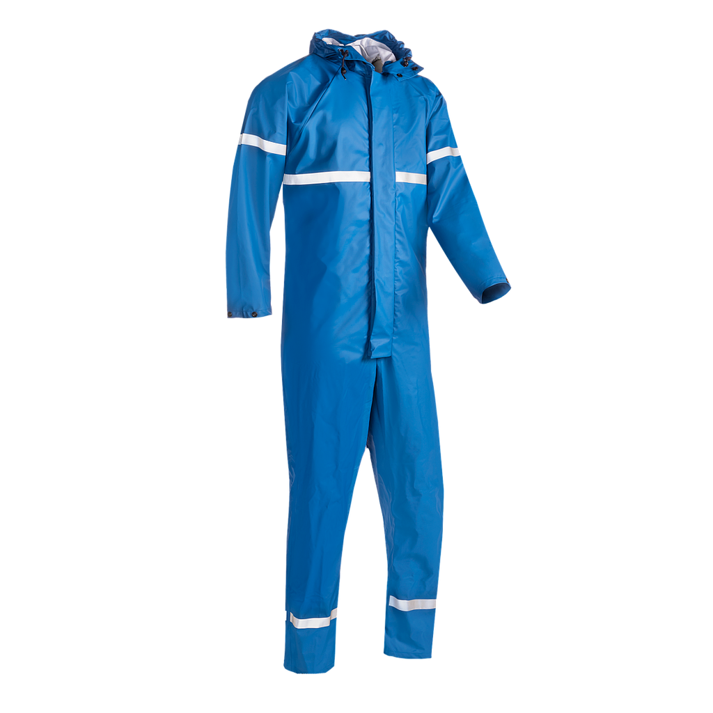 Sioen Netley Regenoverall korenblauw