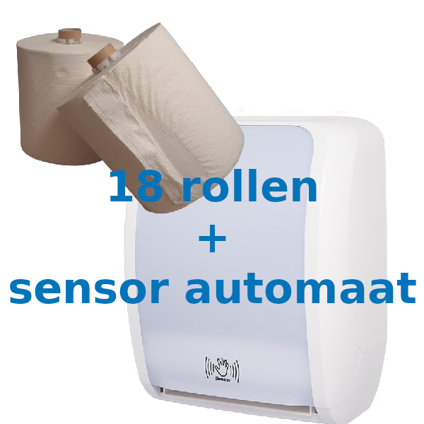 ​​​​Startpakket Sensor Handdoekroldispenser