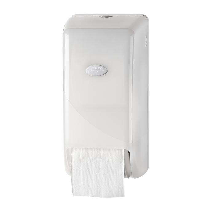 Pearl White Toiletrolhouder voor 2 doprollen