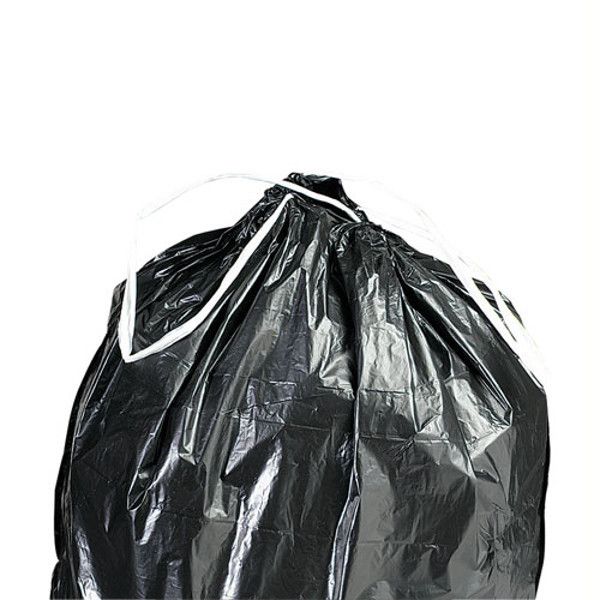 Afvalzak LDPE met trekband 60x80cm doos 300 stuks