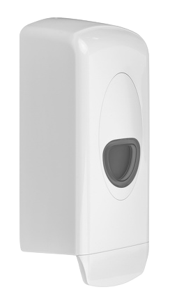Zeepdispenser 1000 ml kunststof navulbaar wit