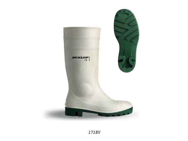 Dunlop Protomastor Veiligheidslaars SB Wit/groen