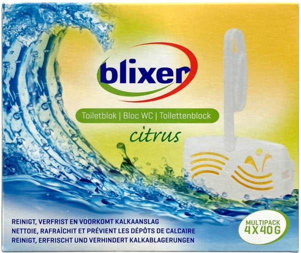 BLIXER wc blok citrus 32 stuks Multipack