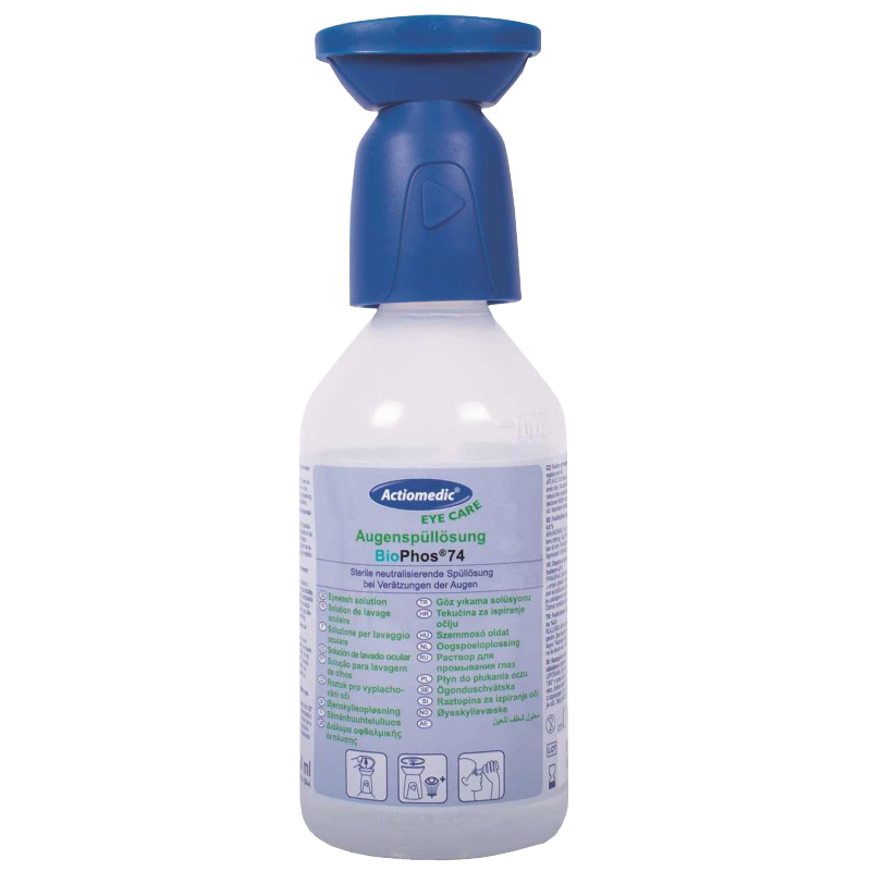Oogspoelfles pH neutraal(blauw)