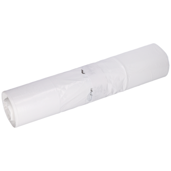 Afvalzak Wit - LDPE 60L - 500 stuks