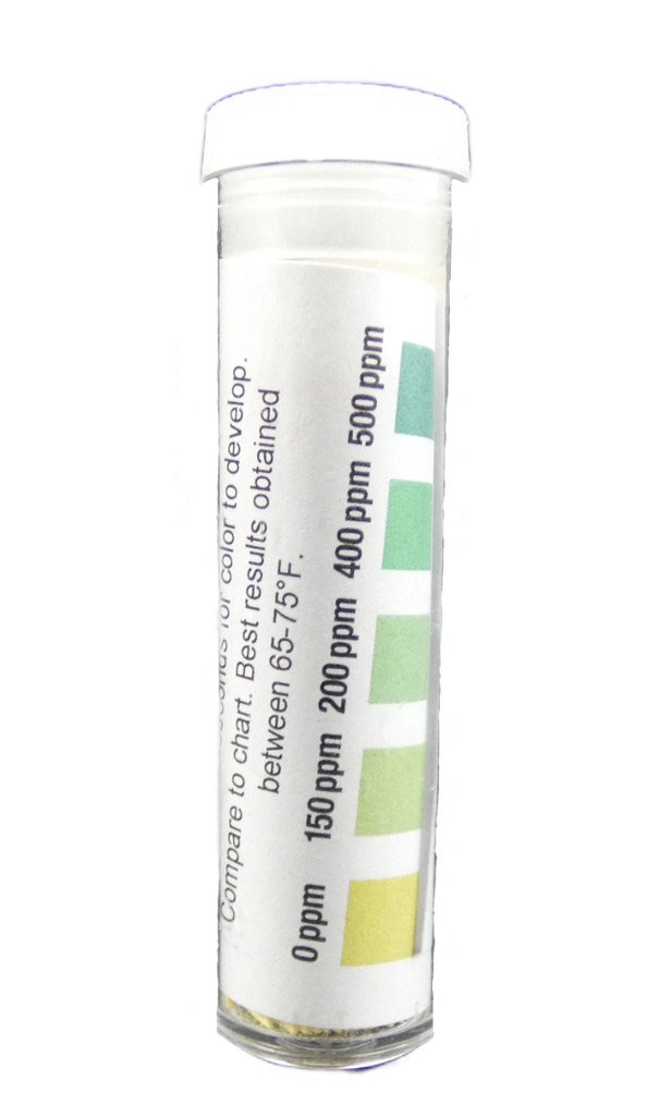 Quaternaire Ammonium strips 100 stuks 0-500mg/l