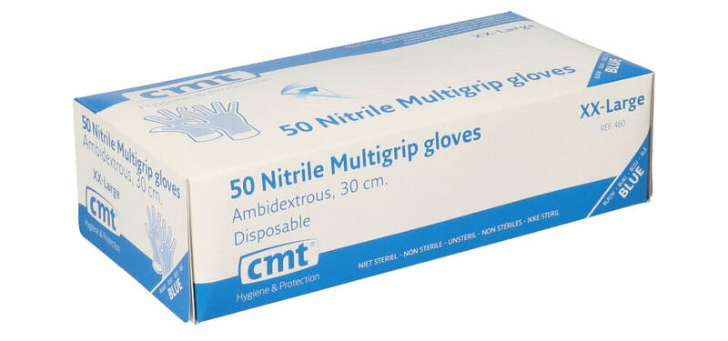 Multigrip nitrile XXL - 10x 50 stuks - omdoos