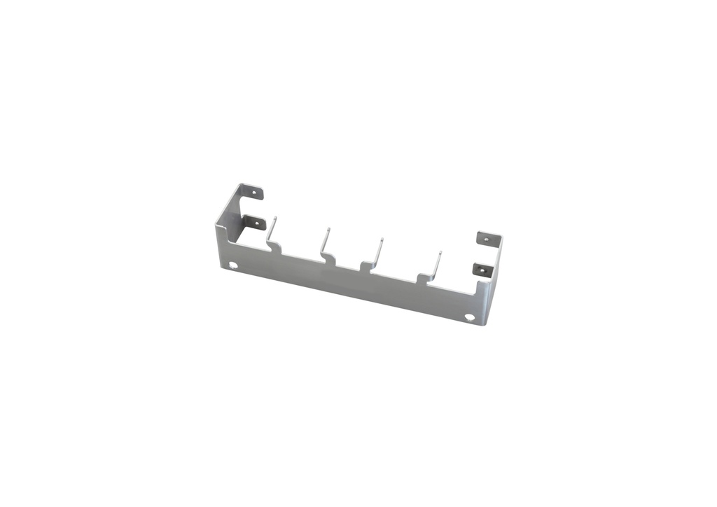 Wall bracket system 415 mm, 4 x steel hook