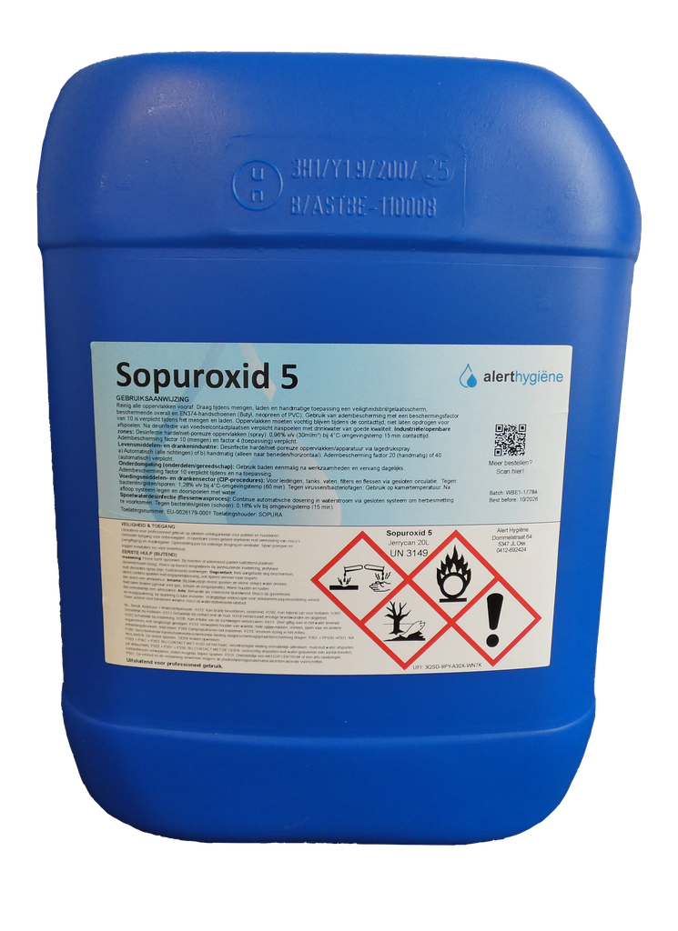 Sopuroxid 5 - 20 liter (22kg)