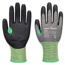 A636 - CS Snijbestendige C18 Nitril Handschoen Grijs/zwart