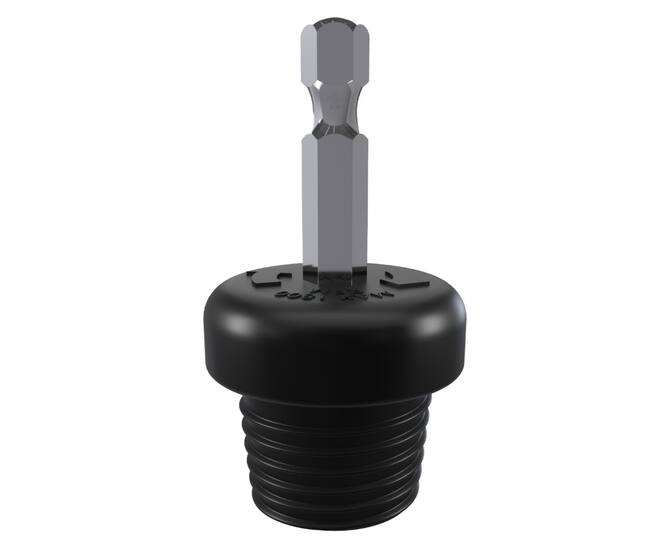 Vikan HyDrive 2x adapter voor pijpenborstel met schroefdraad Ø20mm