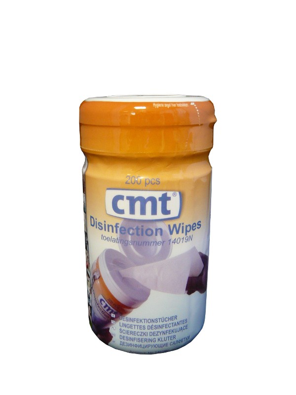 Food wipes - blauw - 200 stuks