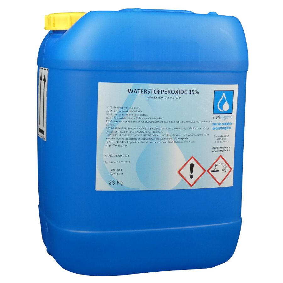 ​​​Waterstofperoxide 35% - 23 kg