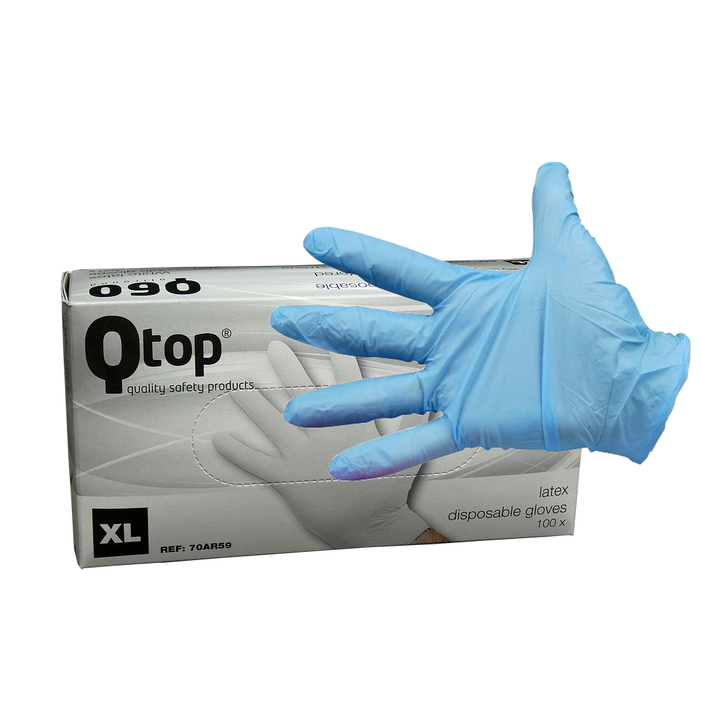 Latex handschoenen - 100 stuks