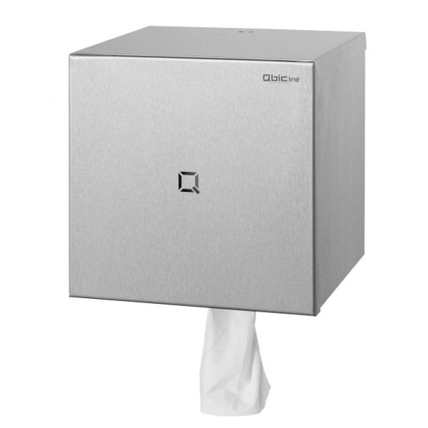 Midi rol dispenser RVS Qbic