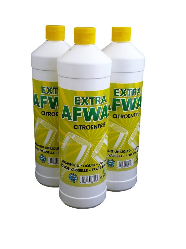 Afwasmiddel citroen - Doos 15x1L