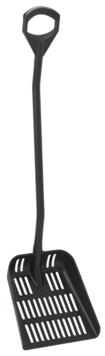 Ergonomische uitlekschep - lange steel - 5604 - 130,5cm