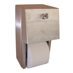 [07111403] Compact toiletrol Dispenser RVS