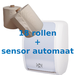 ​​​​Startpakket Sensor Handdoekroldispenser