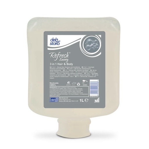 [CMW1L] Refresh™ Luxury 3-in-1 Hair & Body, doos 6*1L