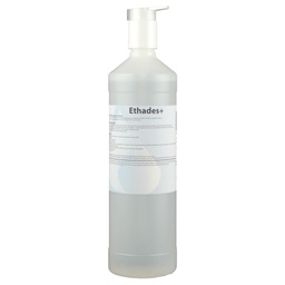 [ALCO-GEL-1-PMP] ​​Ethades+ (Alcohol Gel) - fles 1ltr - pomp