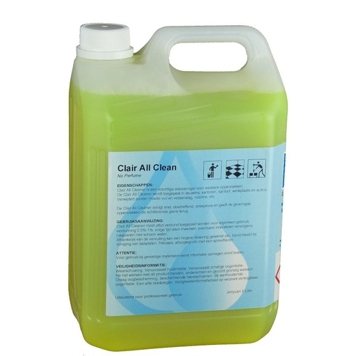 [10000105] Clair All Clean - 5L (ongeparfumeerd)