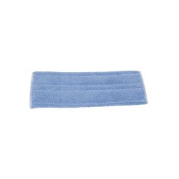 [504430] Microvezel vlakmop 40cm met flap blauw