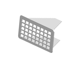 [250-000236] Renofix Ventilatie rooster 50x105