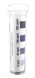 Chlorine test strips papier 10-200 ppm 100stuks