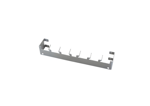 [15165] FBK 15165 wandbeugelsysteem 580 mm, 6 x stalen haken