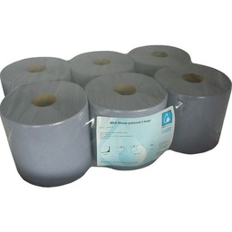 Midi blauw 2-laags extra glued baal 6 rollen
