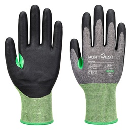 [A636G8R] A636 - CS Snijbestendige C18 Nitril Handschoen Grijs/zwart