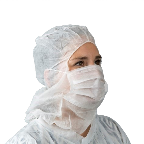 Astrocap met mondmasker - 500 stk's